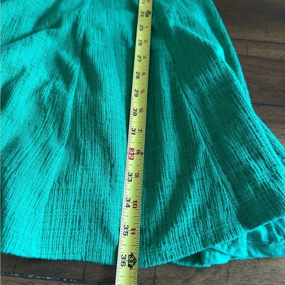 Maeve Anthropologie Green Fit and Flare Nova Knit Mini Dress Size Small - Picture 9 of 12